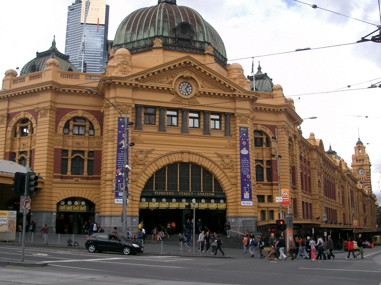 メルボルン・Flinders Station